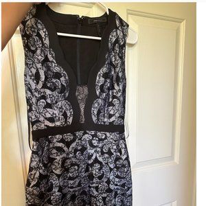BCBG Black Lace Formal Cocktail Dress